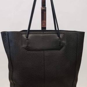Black Leather Tote